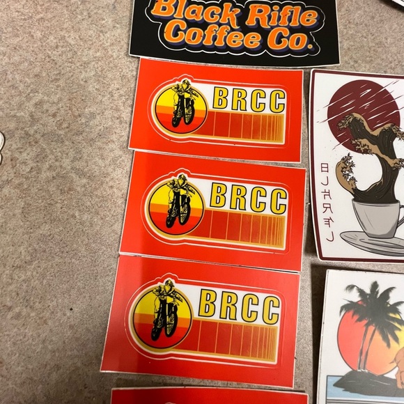 BLACK RIFLE COFFEE lot Sticker Set - Multicolor - Picture 3 of 10